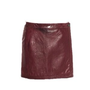 A.L.C.
Leather Mini Skirt